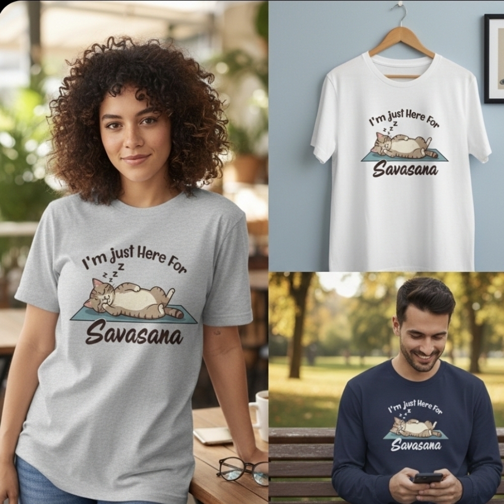 Savasana Graphic T-Shirt